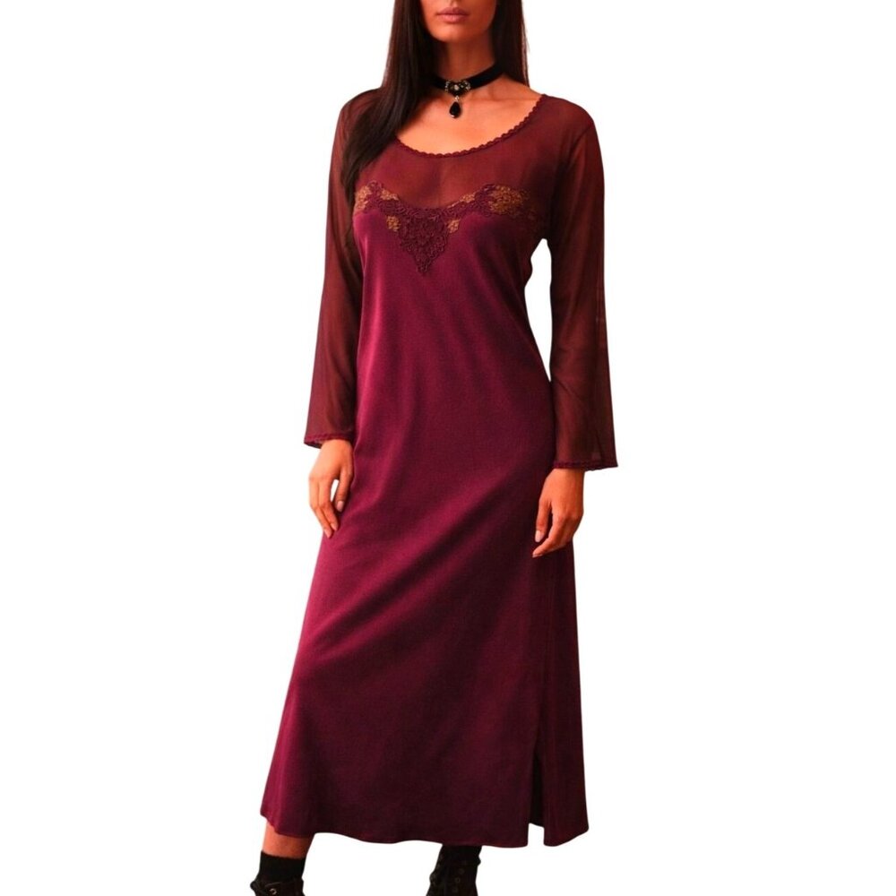 Vintage 90s Victoria's Secret Nightgown Gold Label Night Dress